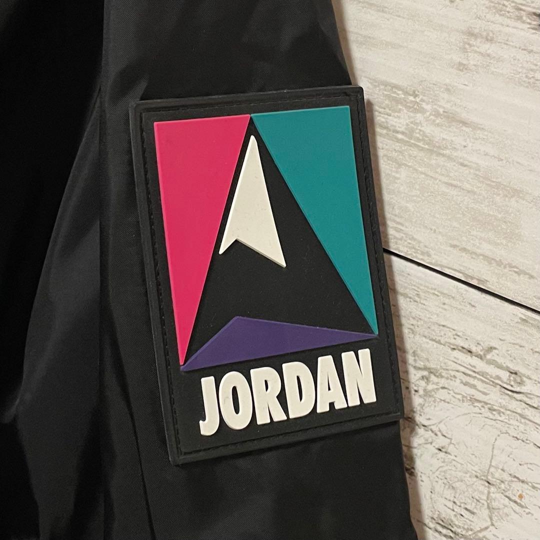828【入手困難】エアジョーダン♤刺繍ロゴ　ナイロンジャケット　即完売品　美品
