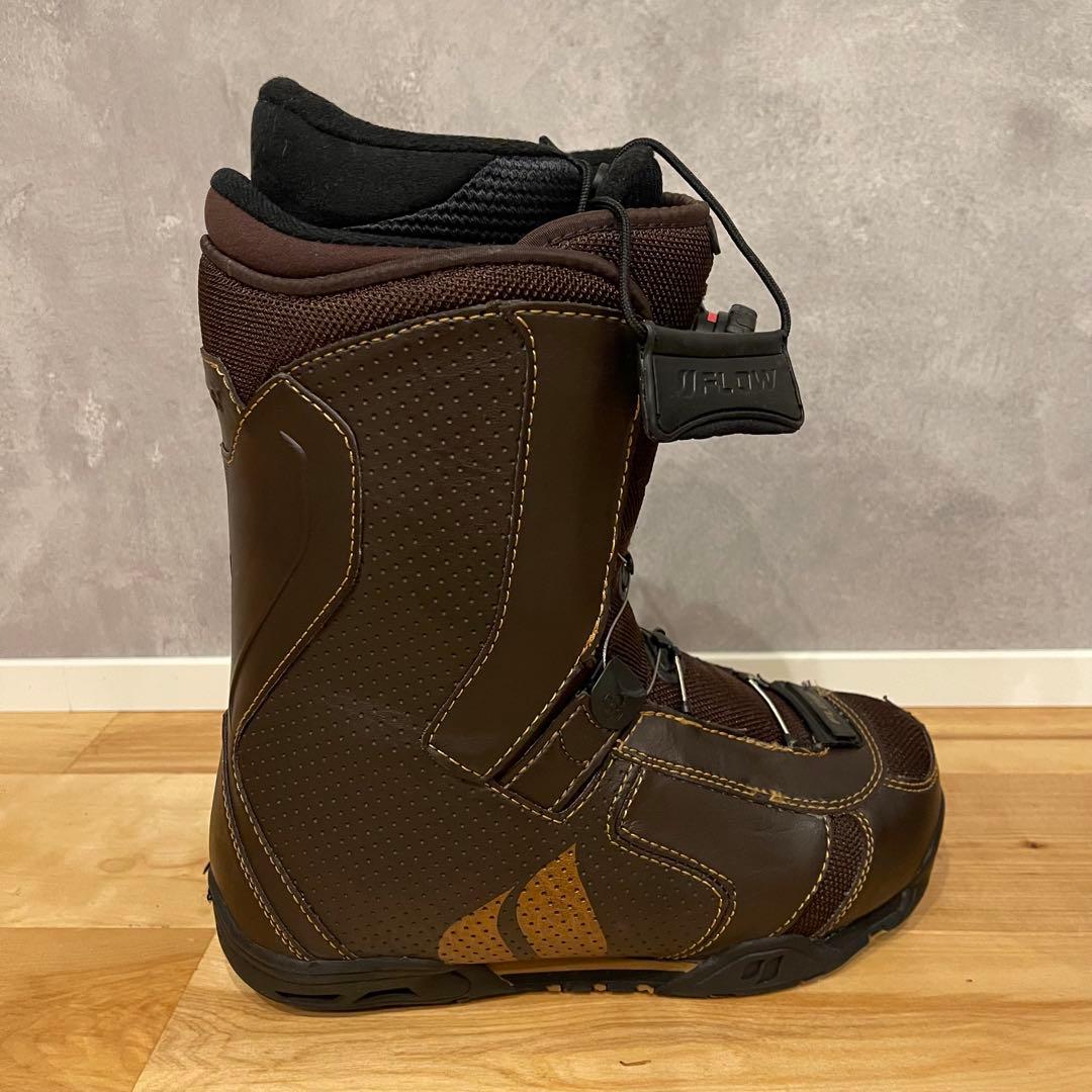 FLOW フロー ZONE BOA スノーボード ブーツ 25cm ブラウン