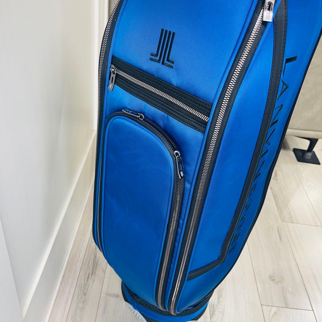 LANVIN SPORT 青 ゴルフ　キャディバッグ