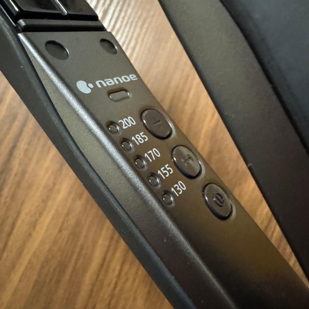 Panasonic nanocare ストレートアイロン ナノケア ブラック