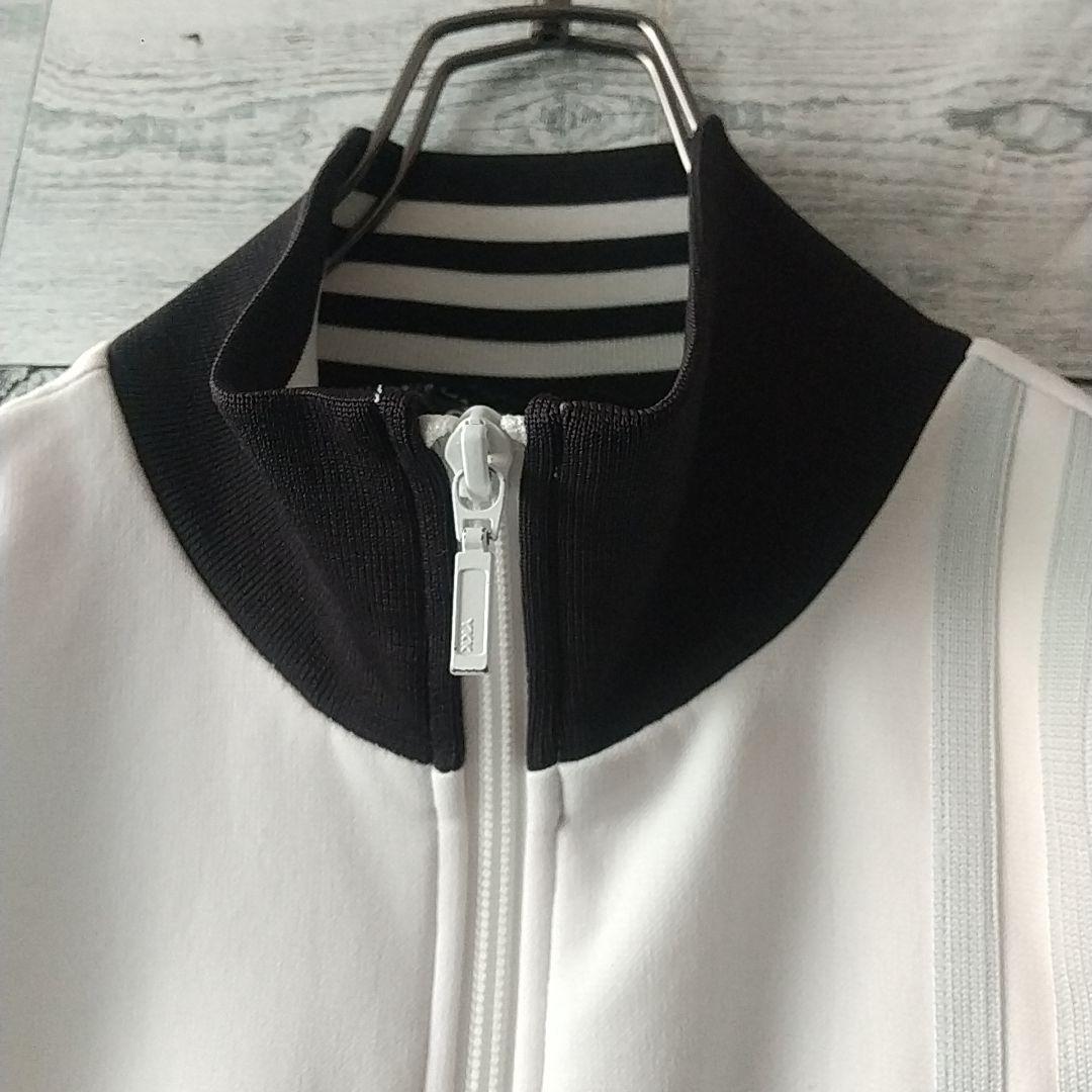 人気デザイン☆アディダス レアルマドリード 刺繍ロゴ トラックジャケット M