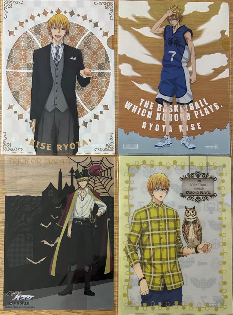 黒子のバスケ 黒バス 黄瀬涼太 クリアファイル　まとめ売り　52枚