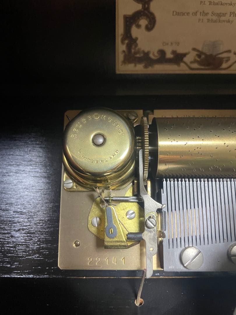 REUGE MUSIC リュージュ 72弁　オルゴール　バレリーナ