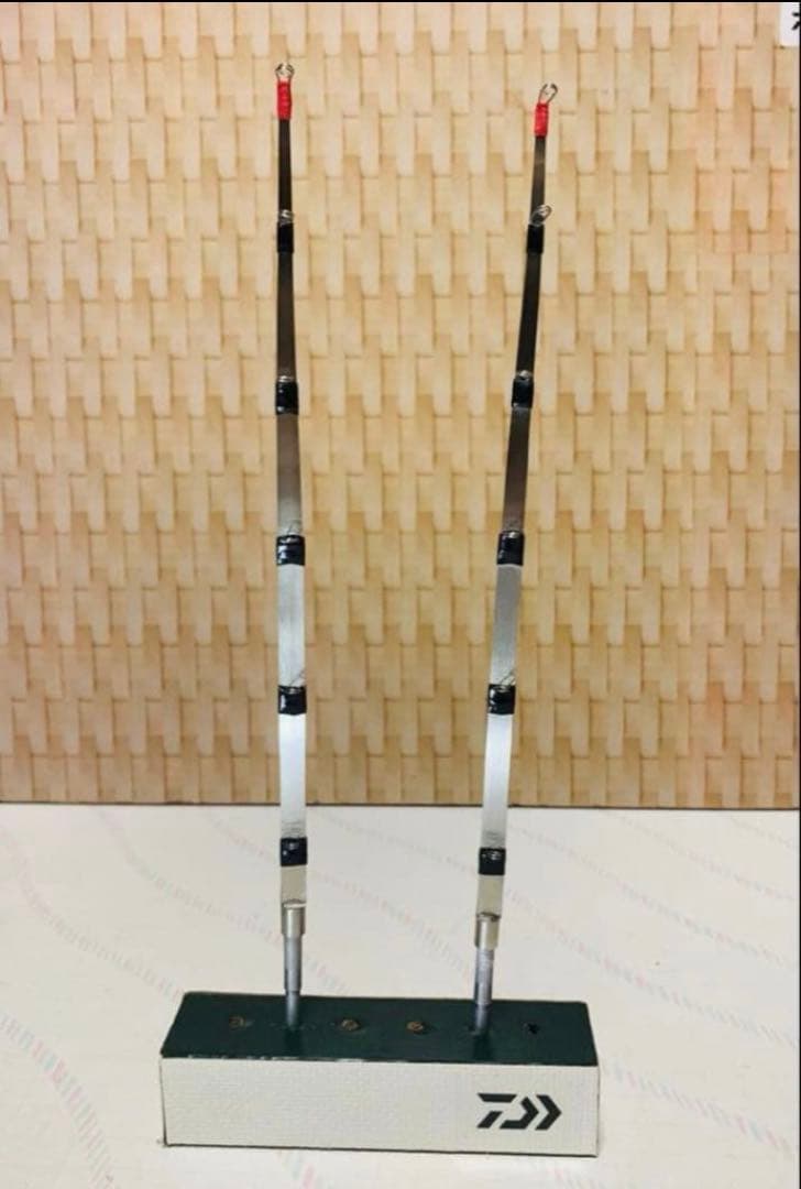 ワカサギステンレス穂先ロング 全長約300ミリ　２本