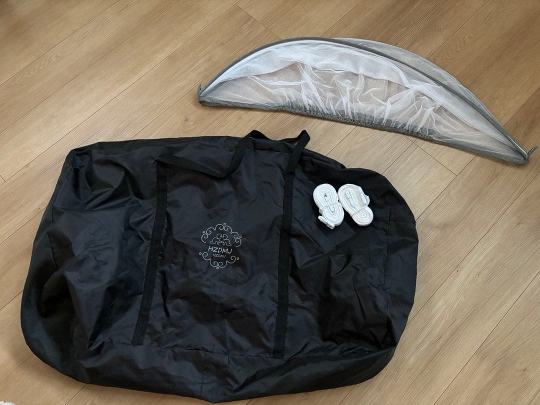 HZDMJ 3way ベビーベッド 2025年最新作 折りたたみ