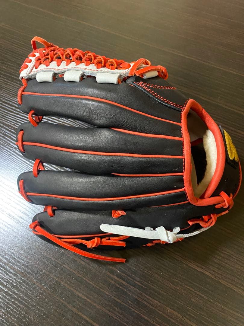 ダークホース　軟式グローブ　湯もみ型付け済み　久保田スラッガー