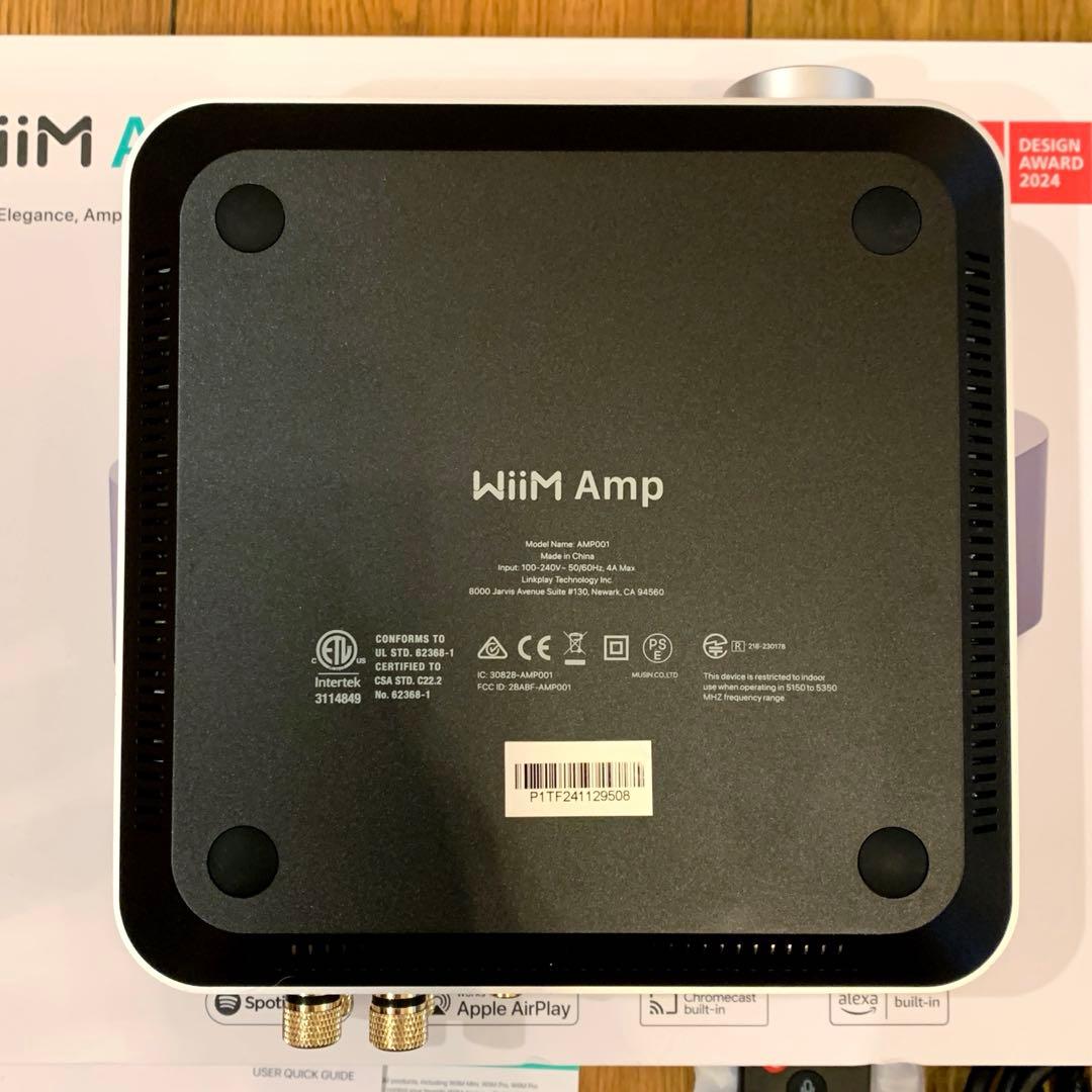 値下 美品 WiiM Amp / AirPlay2 Chromecast