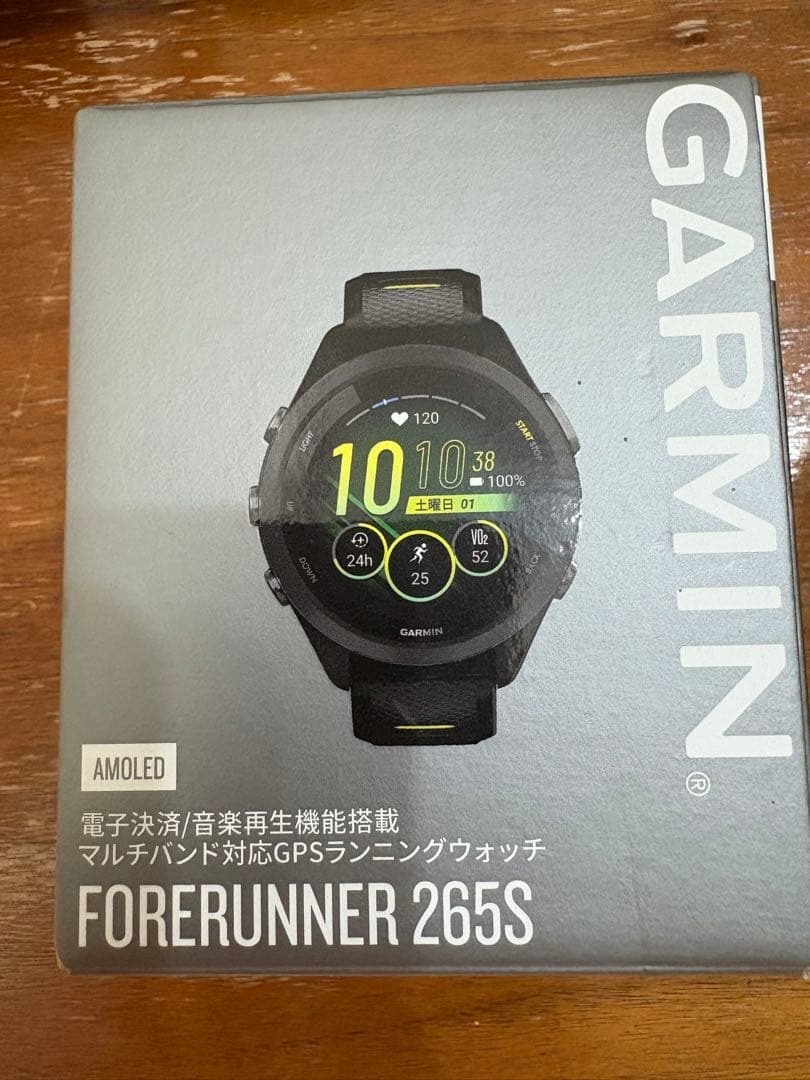 GARMIN FORERUNNER 265S GPSランニングウォッチ