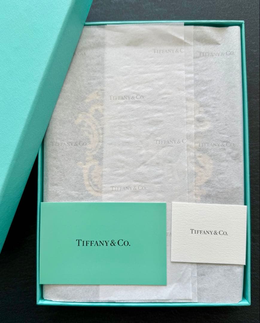 【新品未使用】Tiffany ティファニー.レザーノートブック