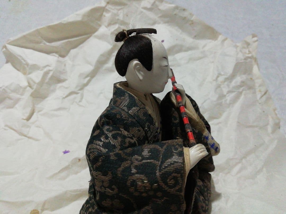 ♪享保雛　笛吹く人