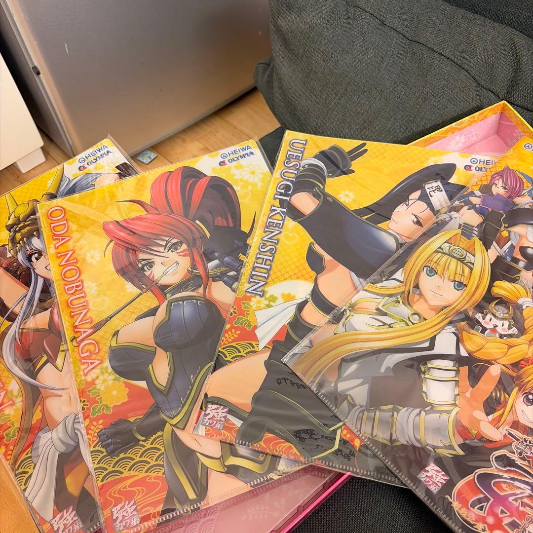 非売品レア　HEIWA パチスロ 戦国乙女　キャラクターステーショナリーセット