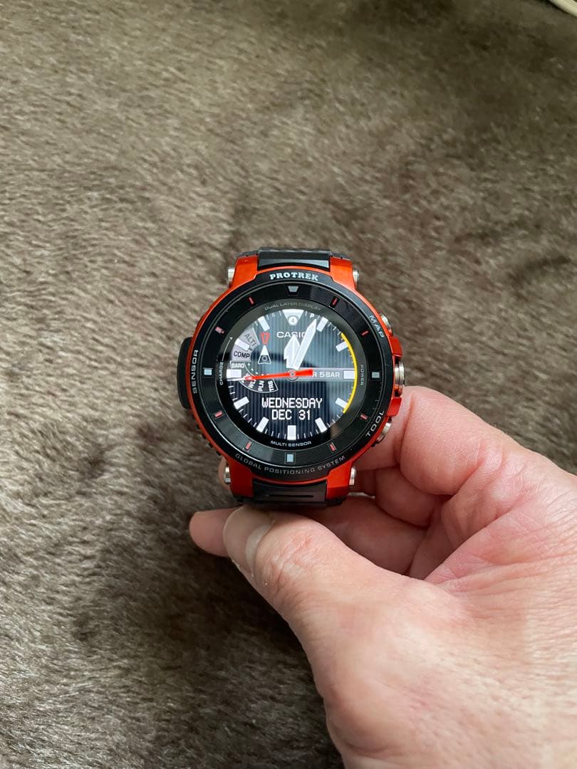 CASIO PRO TREK Smart WSD-F30-RG オレンジ