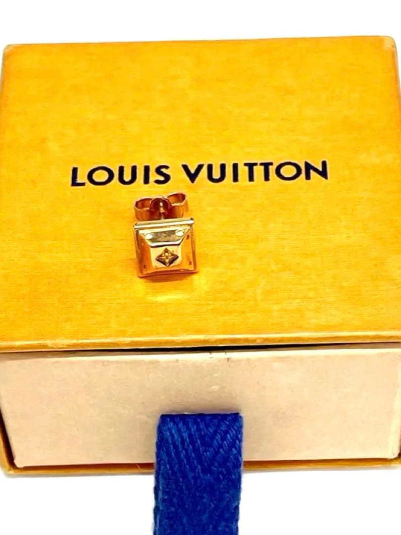 専用　　正規品LOUIS VUITTON ピュッス・ナノグラムテニスピアス　片方