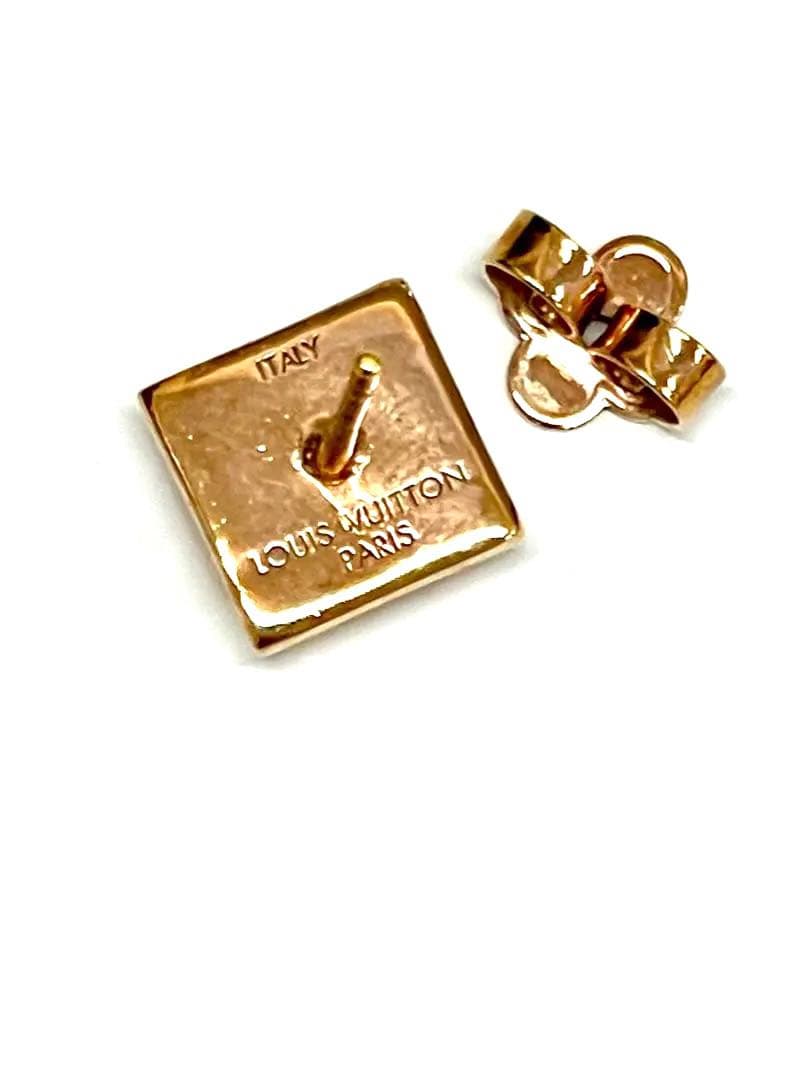 専用　　正規品LOUIS VUITTON ピュッス・ナノグラムテニスピアス　片方