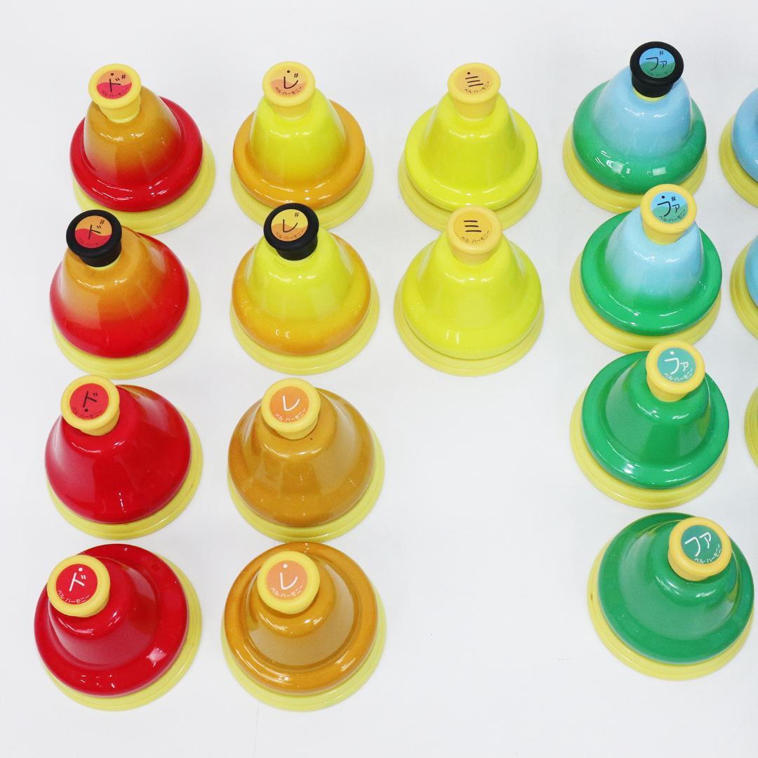 SUZUKI ベルハーモニー デスクタイプ スズキ ハンドベル 25音セット