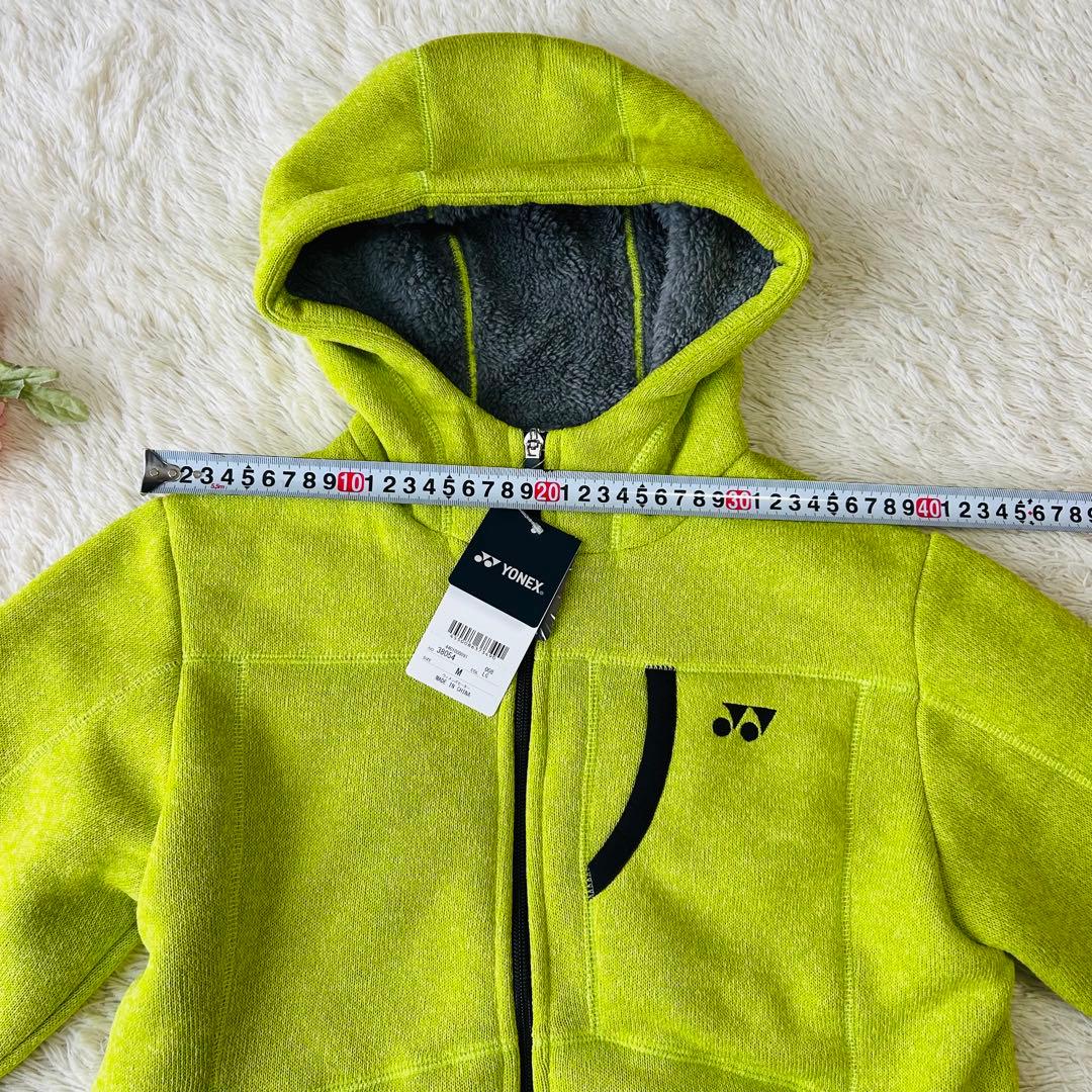 YONEX 新品タグ付きテニスウェア レディース 裏ボアフルジップジャケット　M