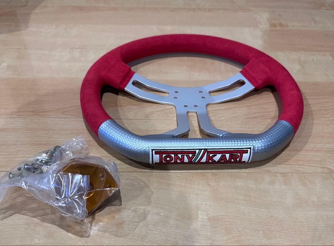 TONY KART トニーカート ステアリングハンドル 本体 レーシングカート