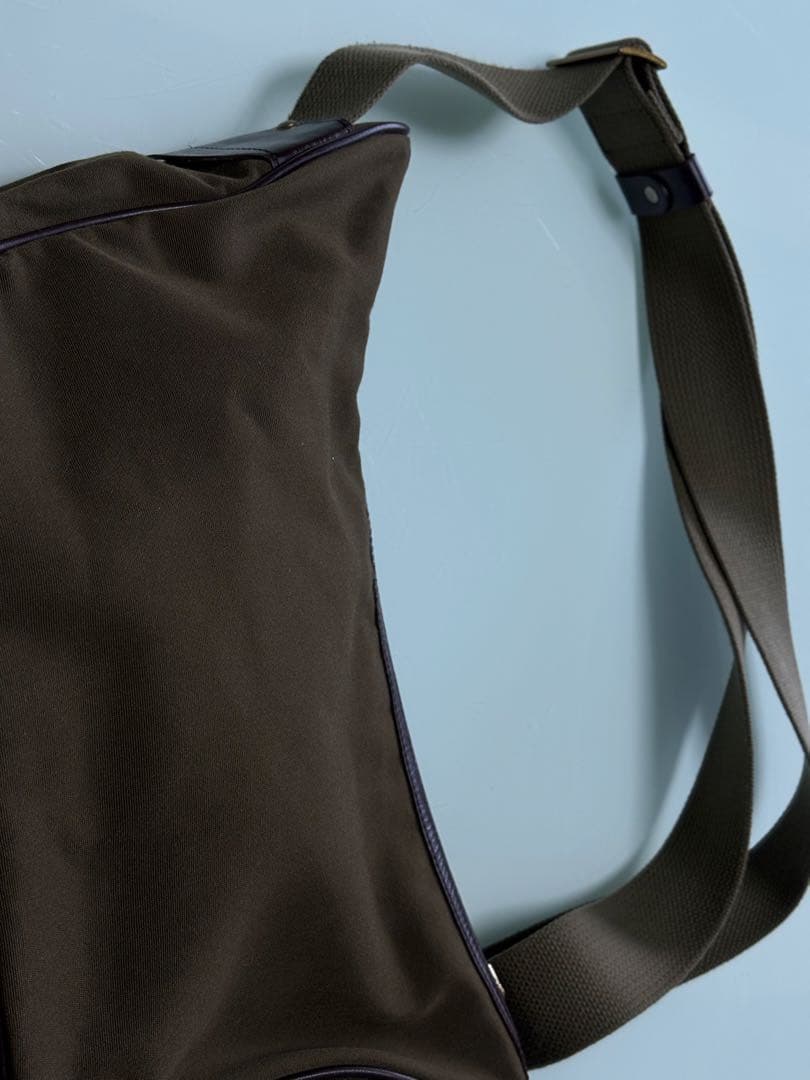 GANZO ボディバッグ オリーブ色　MILLE MIGLIA