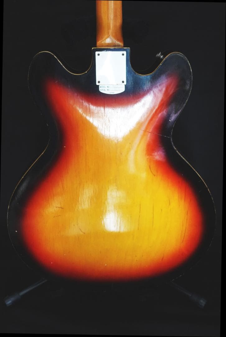 60年代製 Teisco Vegas-66 フルアコギター