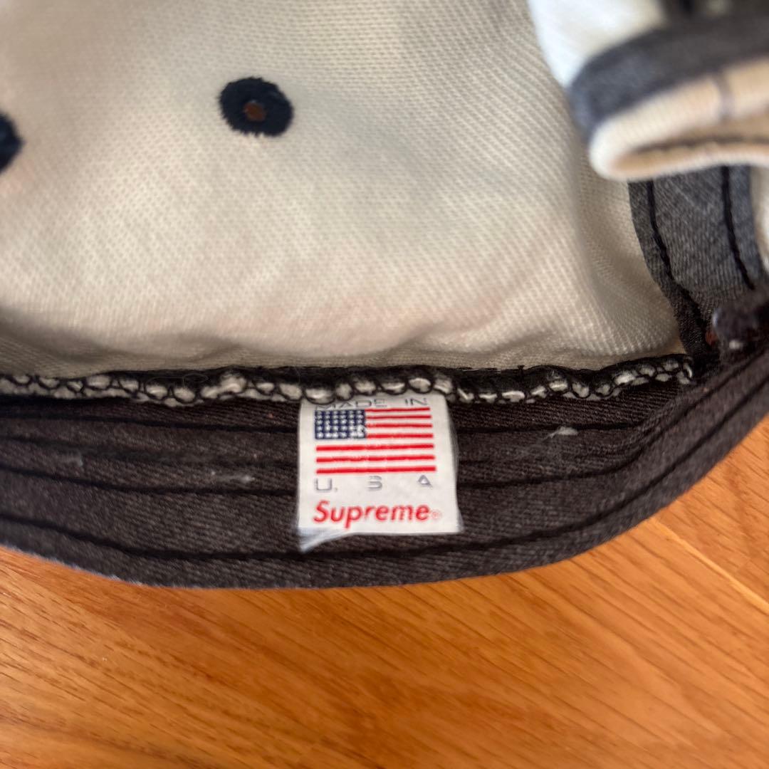 Supreme ホワイトデニムキャップ