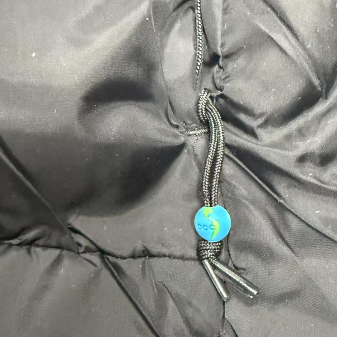 PRIMALOFT ACG ブラックダウンジャケット