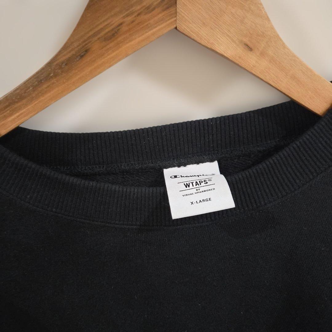 Champion WTAPS X-LARGE ブラック スウェット