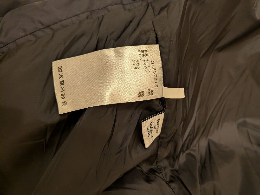 Goldwin ダウンジャケット サイズ4 黒