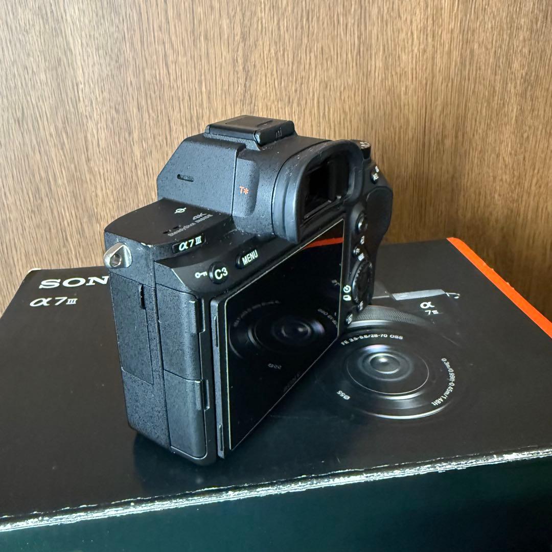 Sony α7 Ⅲ ミラーレスカメラ 3本レンズ付き