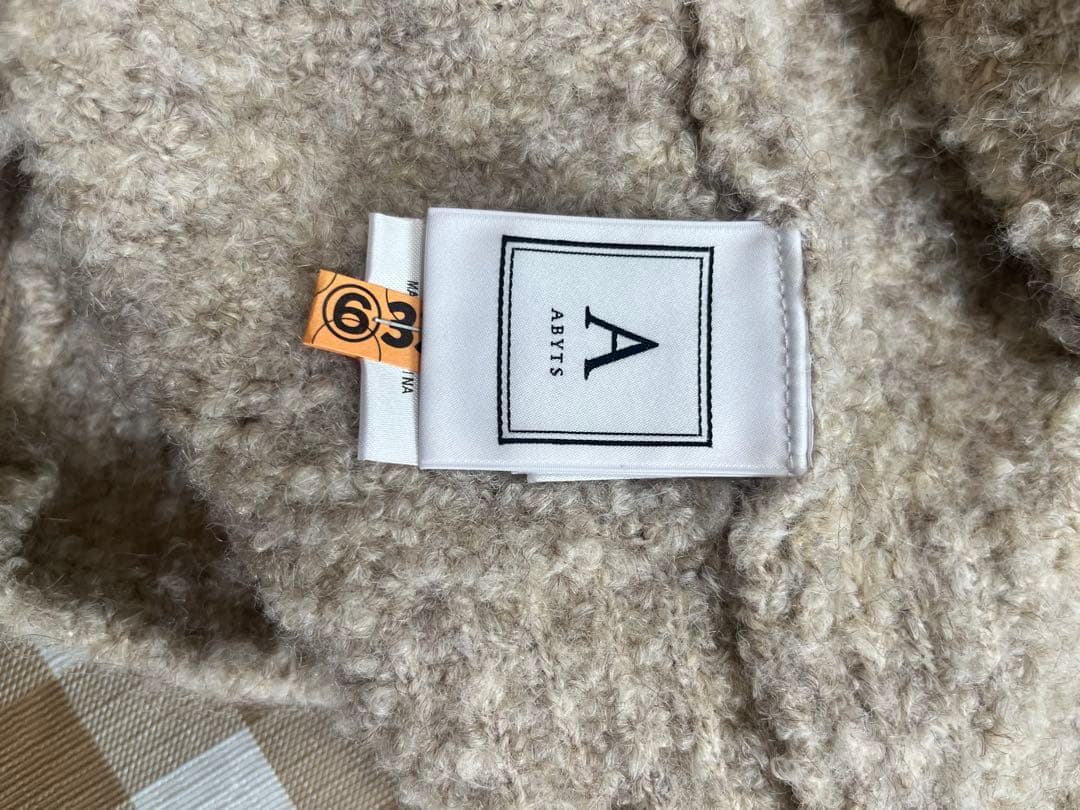 佐藤健abyts タートルネック ベージュ 本人着用 サイズ1 佐藤健着用