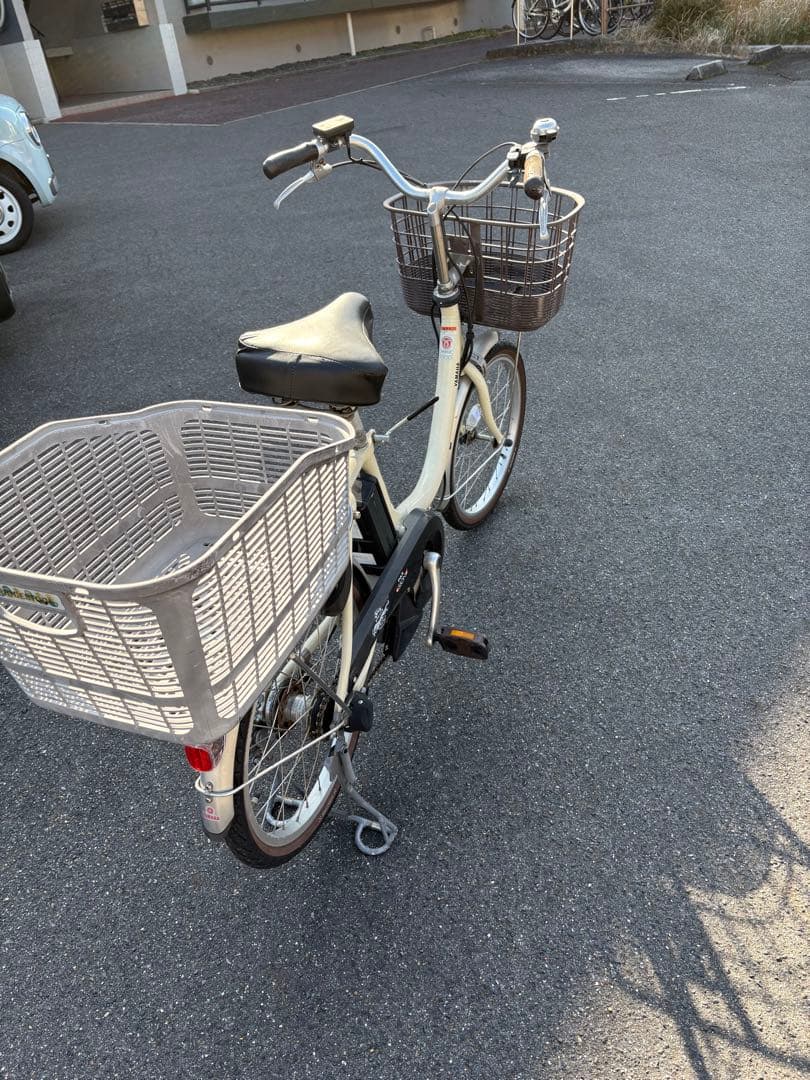 電動自転車ヤマハ　PAS SION 20インチ　クリーム色　即購入NG