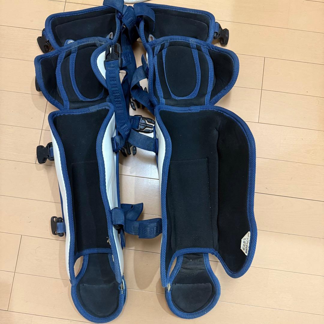 ZETT 軟式キャッチャー防具一式（ネイビー）