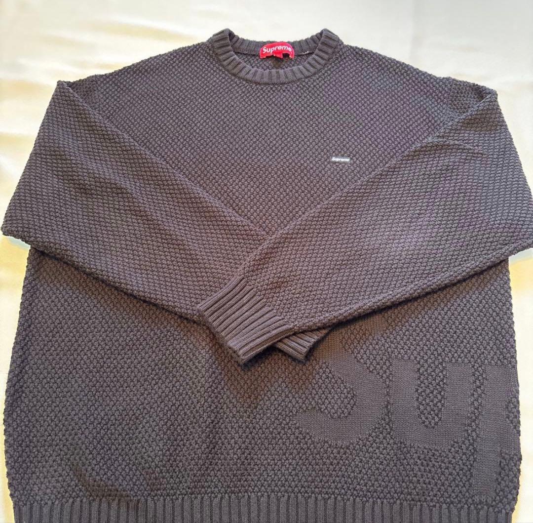 Supreme◆Textured Small Box Sweater