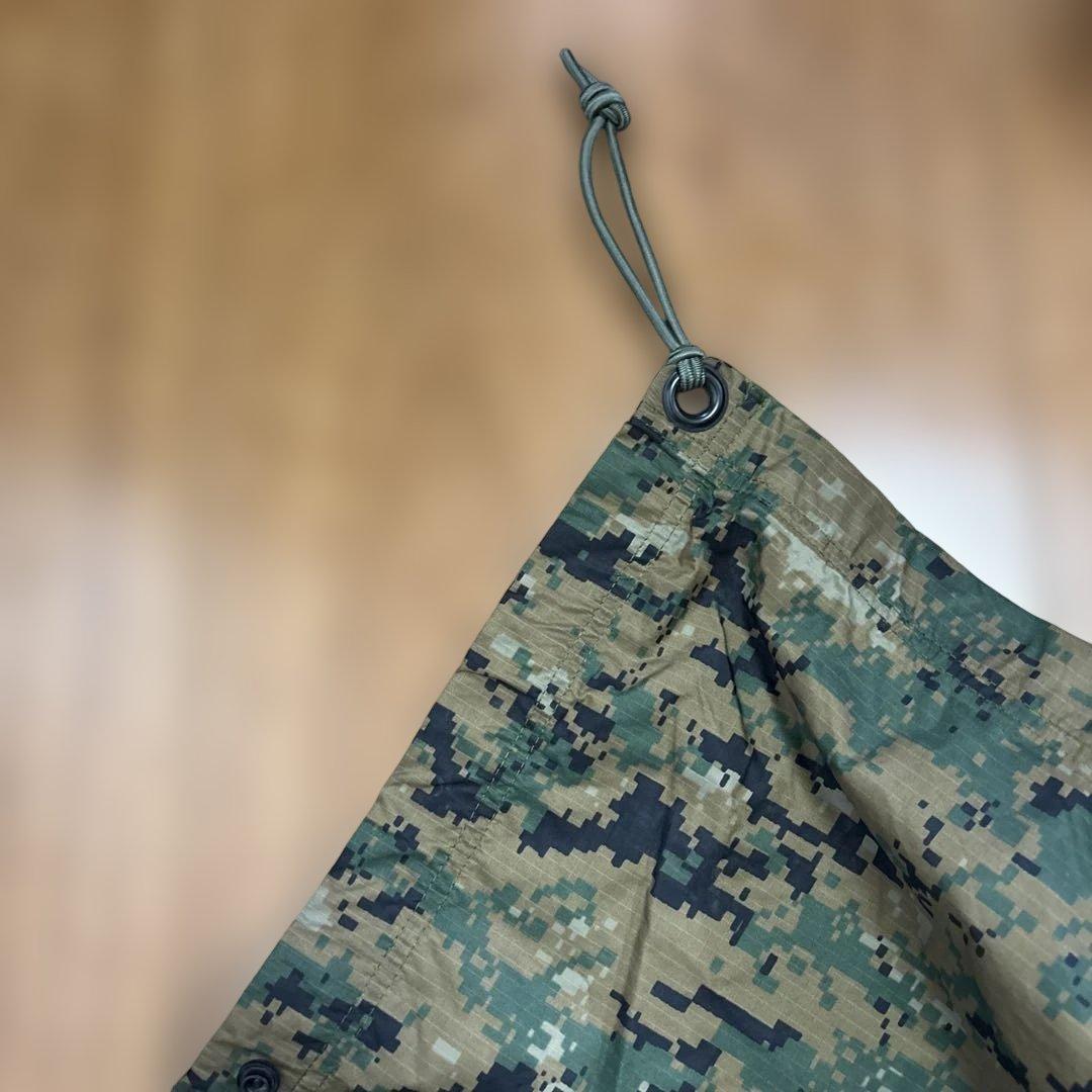 デッドストック　米軍　実物　FIELD TARP REVERSIBLE タープ③