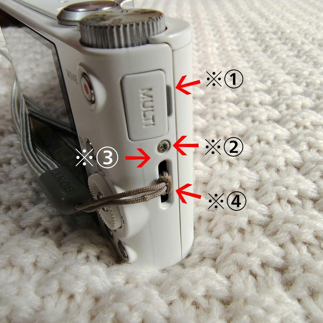 SONY　Cyber-shot　DSC-WX300　取扱説明書付き