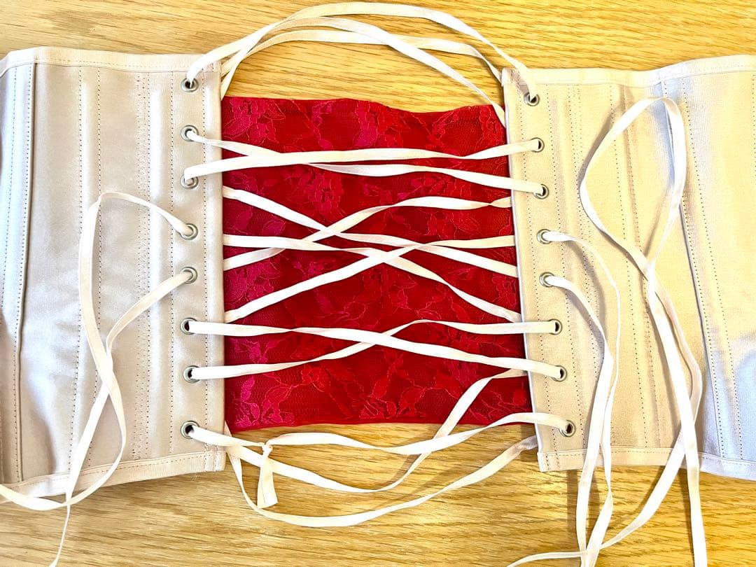 元鈴木さん コルセット / キンバリー / Mサイズ / ピンクシャンパン