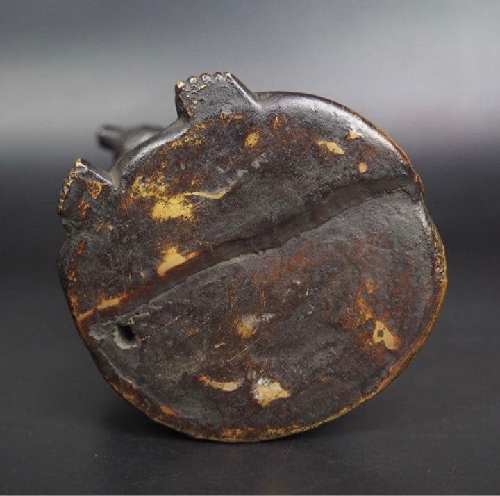 送料無料　江戸時代　古銅製観音像　高さ30ｃｍ