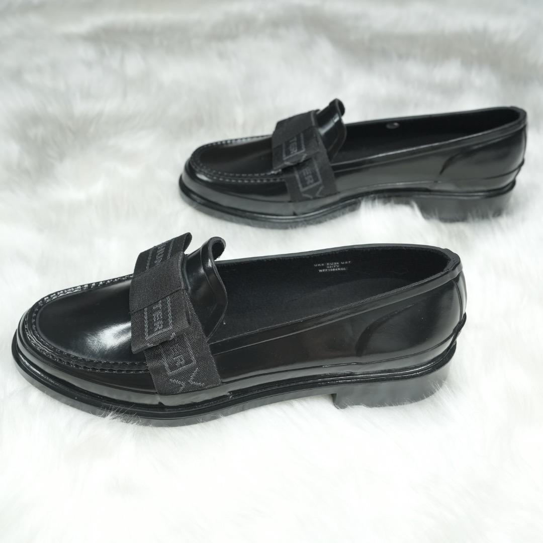 極美品✨HUNTER REFAIND BOW PENNY LOAFER 24