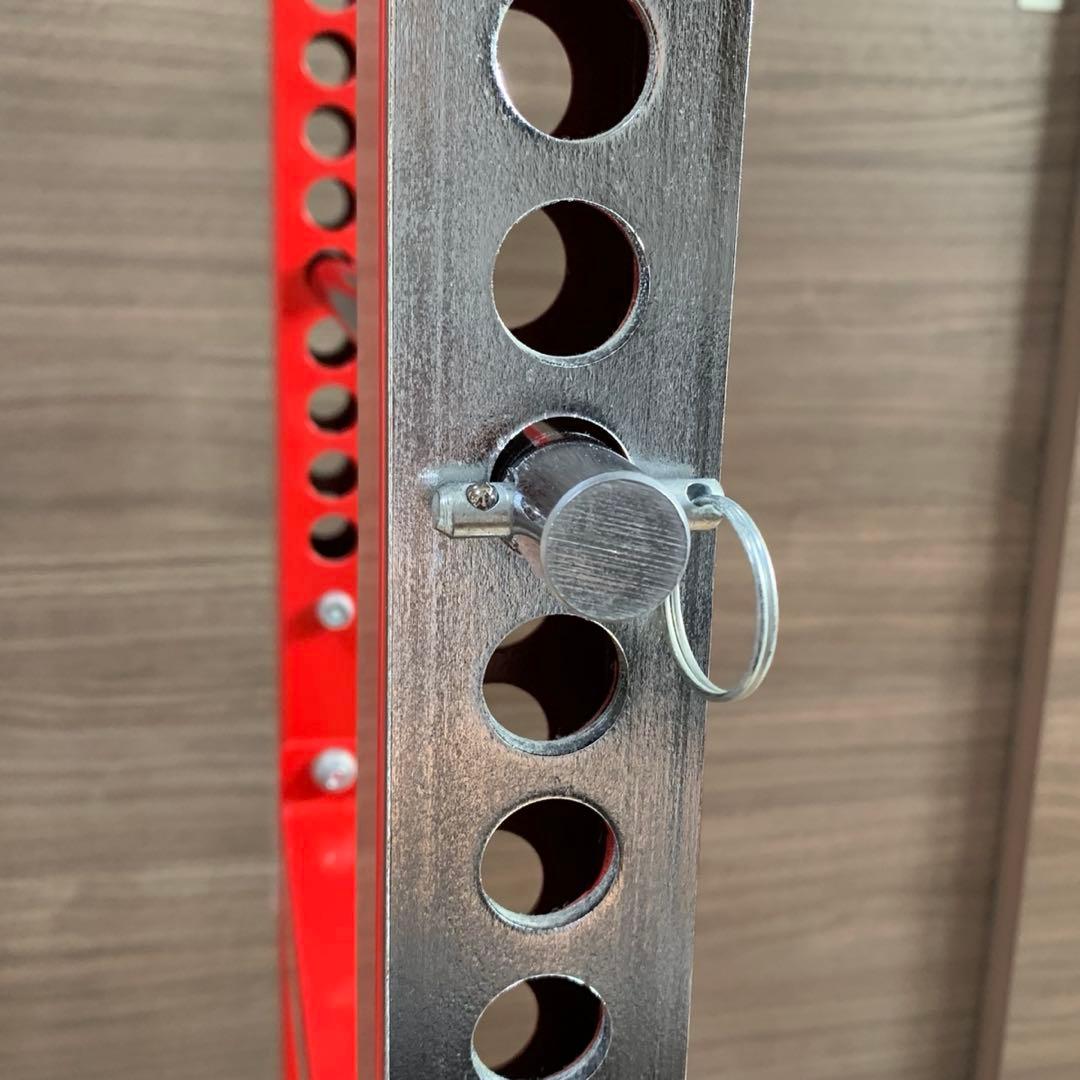 セーフティバー ファイティングロード製 スクワット ベンチプレス 補助 筋トレ用