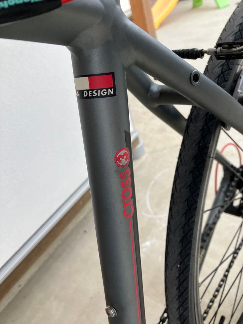 Bianchi Caminante 3 グレー クロスバイク　3×8速