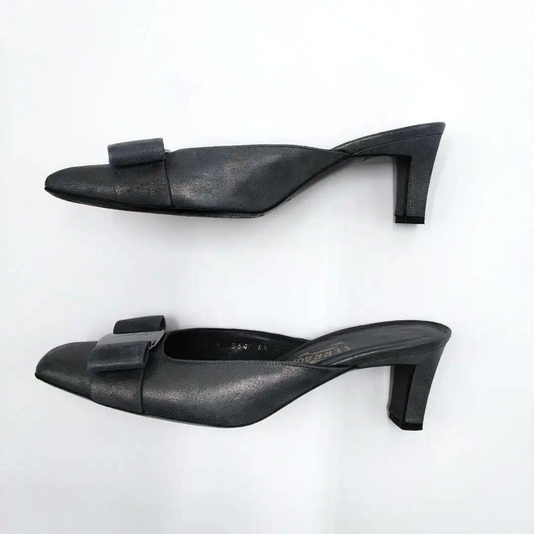 【美品】Salvatore Ferragamoサルヴァトーレフェラガモ ミュール