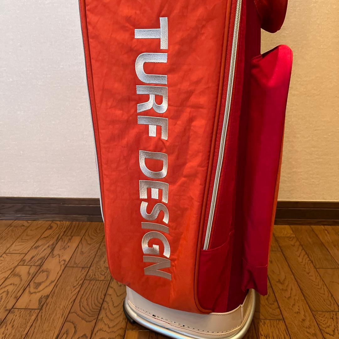 さとっち　TURF DESIGN キャディバッグ