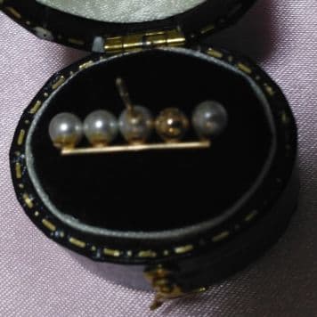 【※期間限定 最終お値下げ※】K10YGバー パールピアス【日本製フルオーダー】