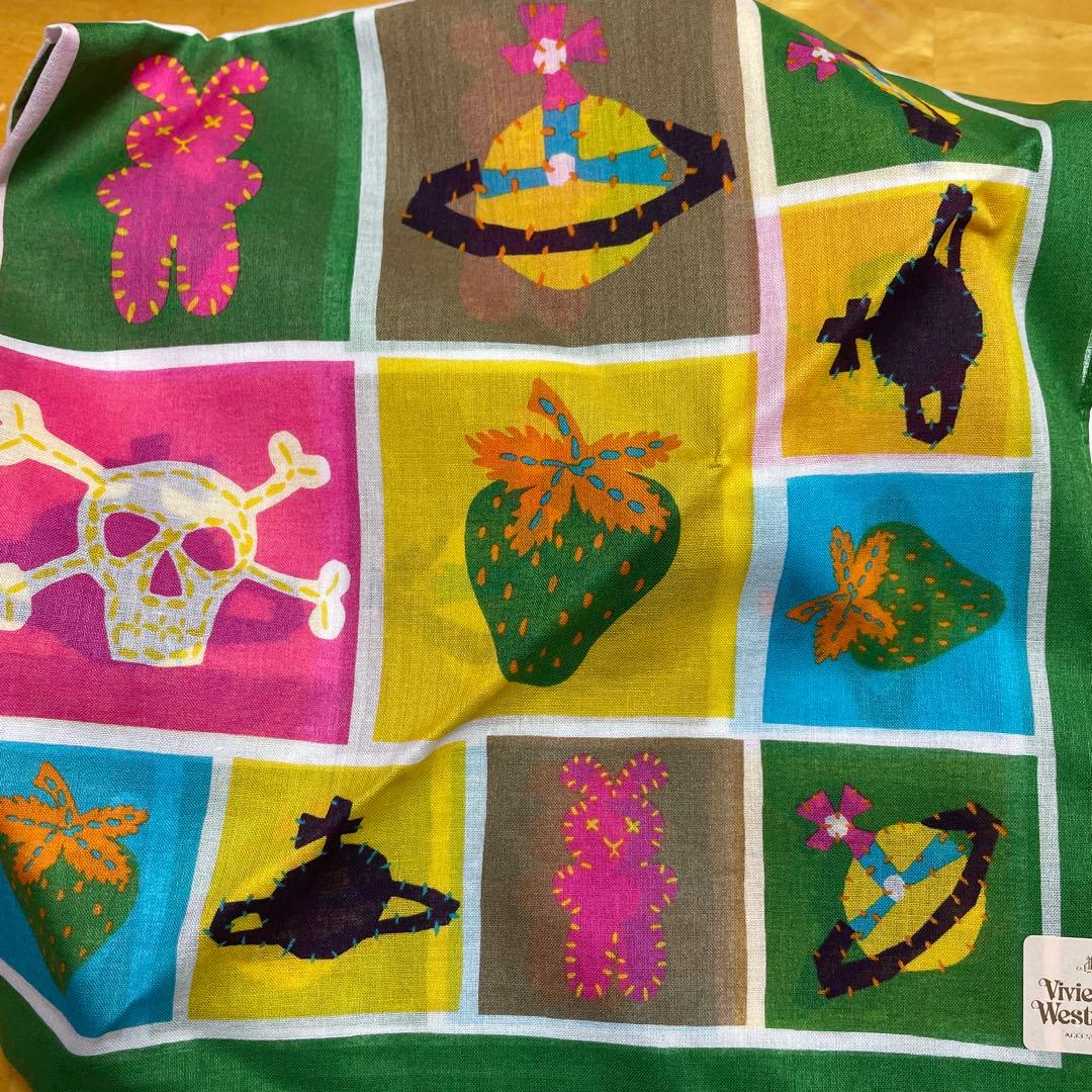 新品未使用‼️ヴィヴィアンウェストウッド ブックカバー＆ハンカチ オーブ セット