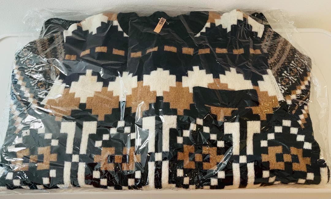 sacai フェアアイル柄 ウールニット メンズ サイズ2