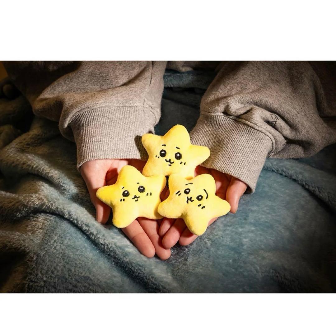 【新品未開封】ちいかわ 流れ星なぬいぐるみバッジ3個セット