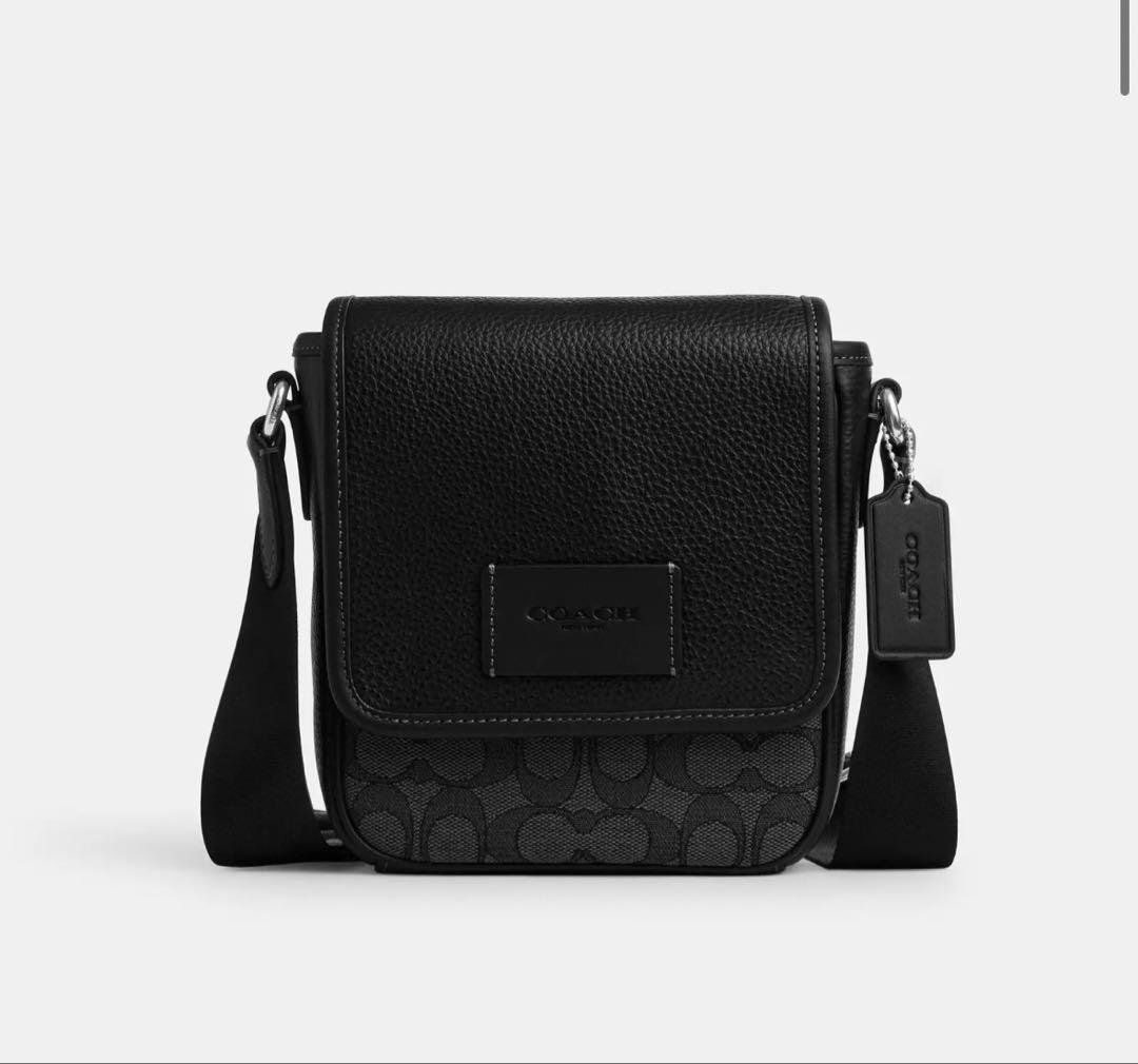 COACH ルーカス クロスボディ バッグ・シグネチャー ジャカード