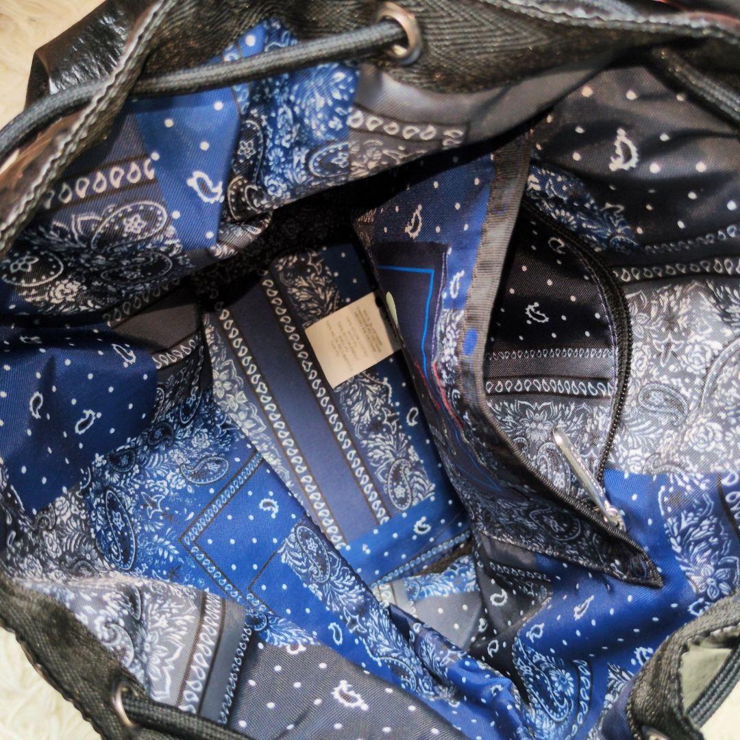 【希少/入手困難】レスポートサック MED DRAWSTRINGBAG ブラック