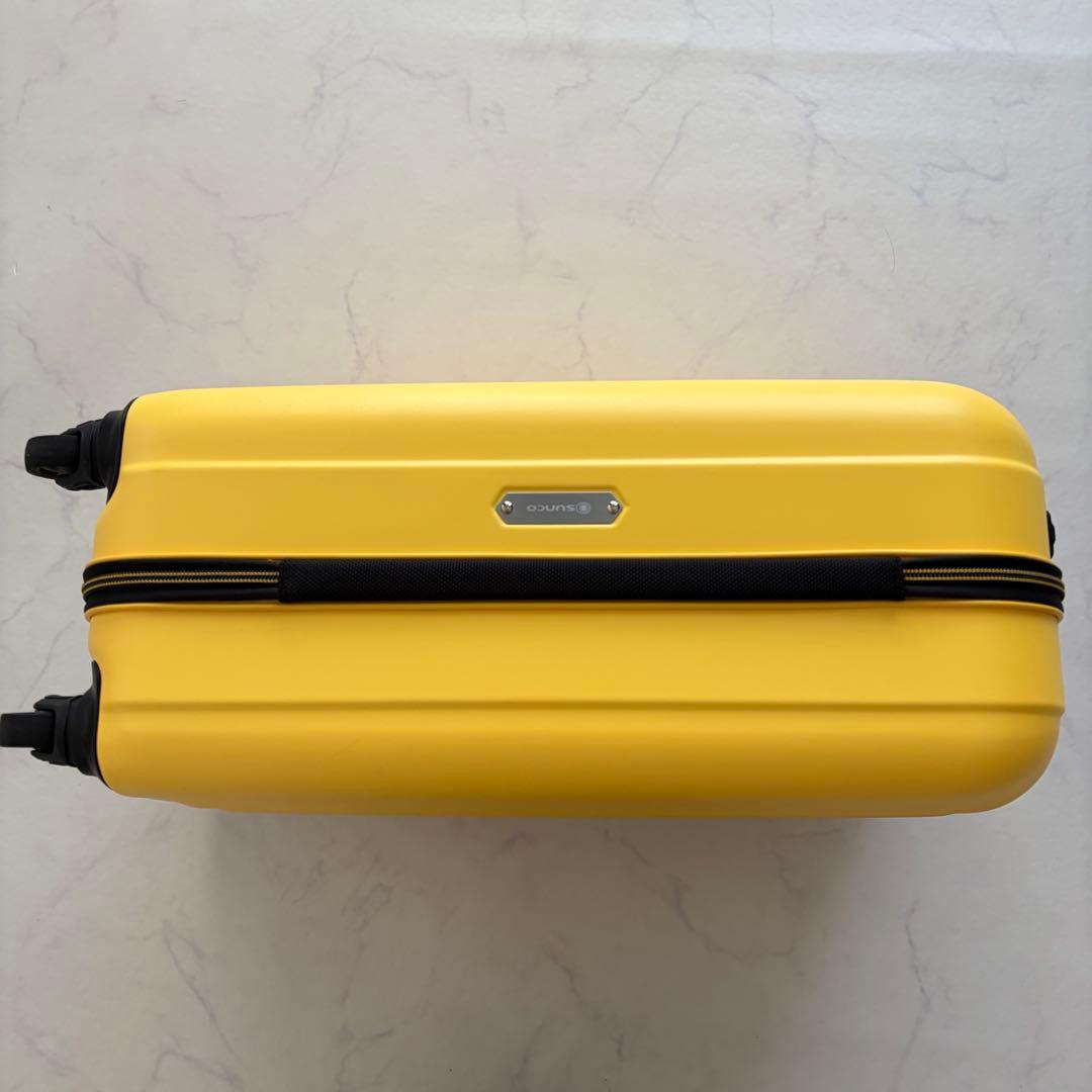 軽量1.8kg✨SUNCO 機内持込 スーツケース 35L LCC対応 イエロー