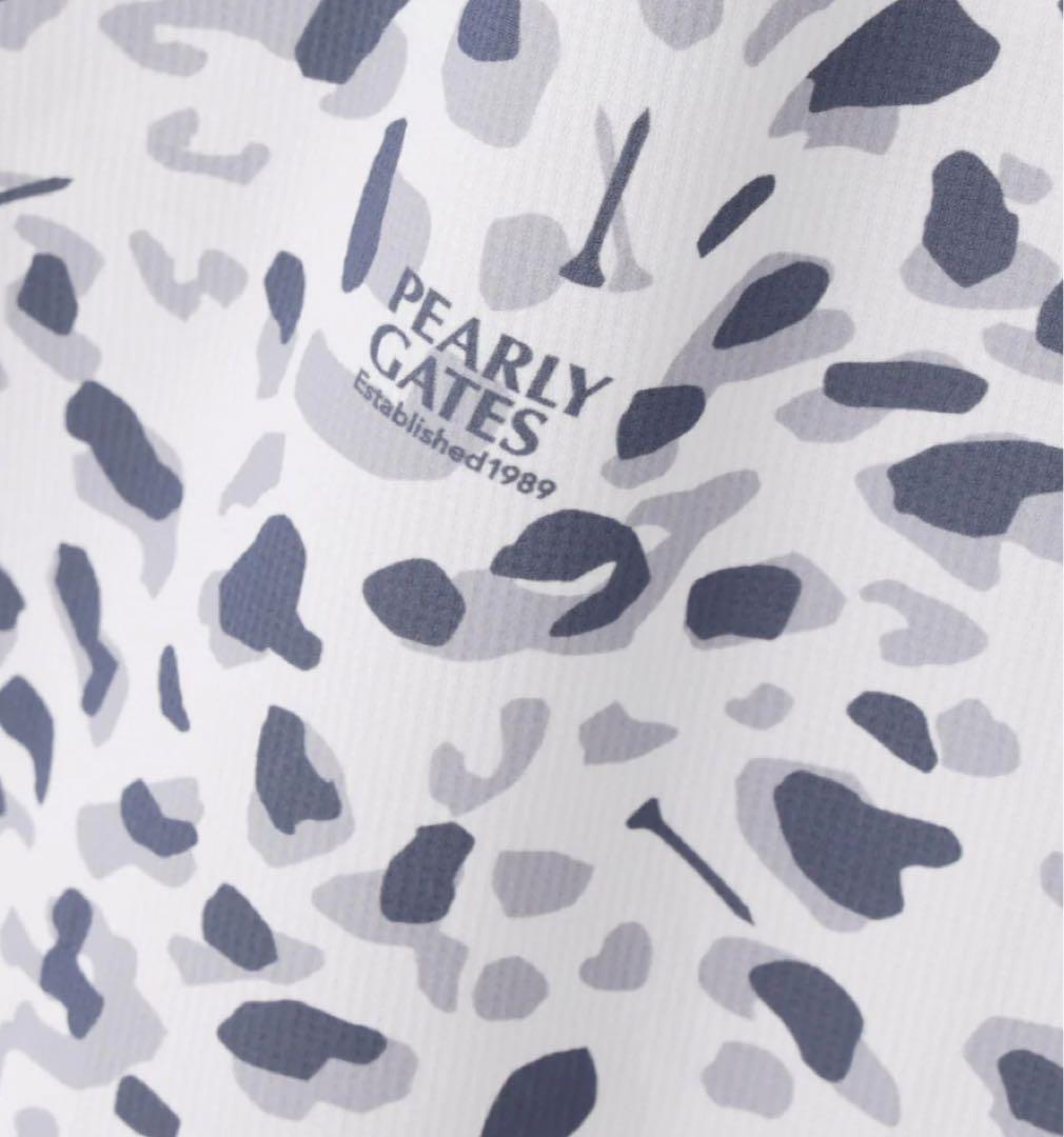 PEARLY GATES 格子ジャージ半袖ポロシャツ　豹柄　春夏新作　新品未使用
