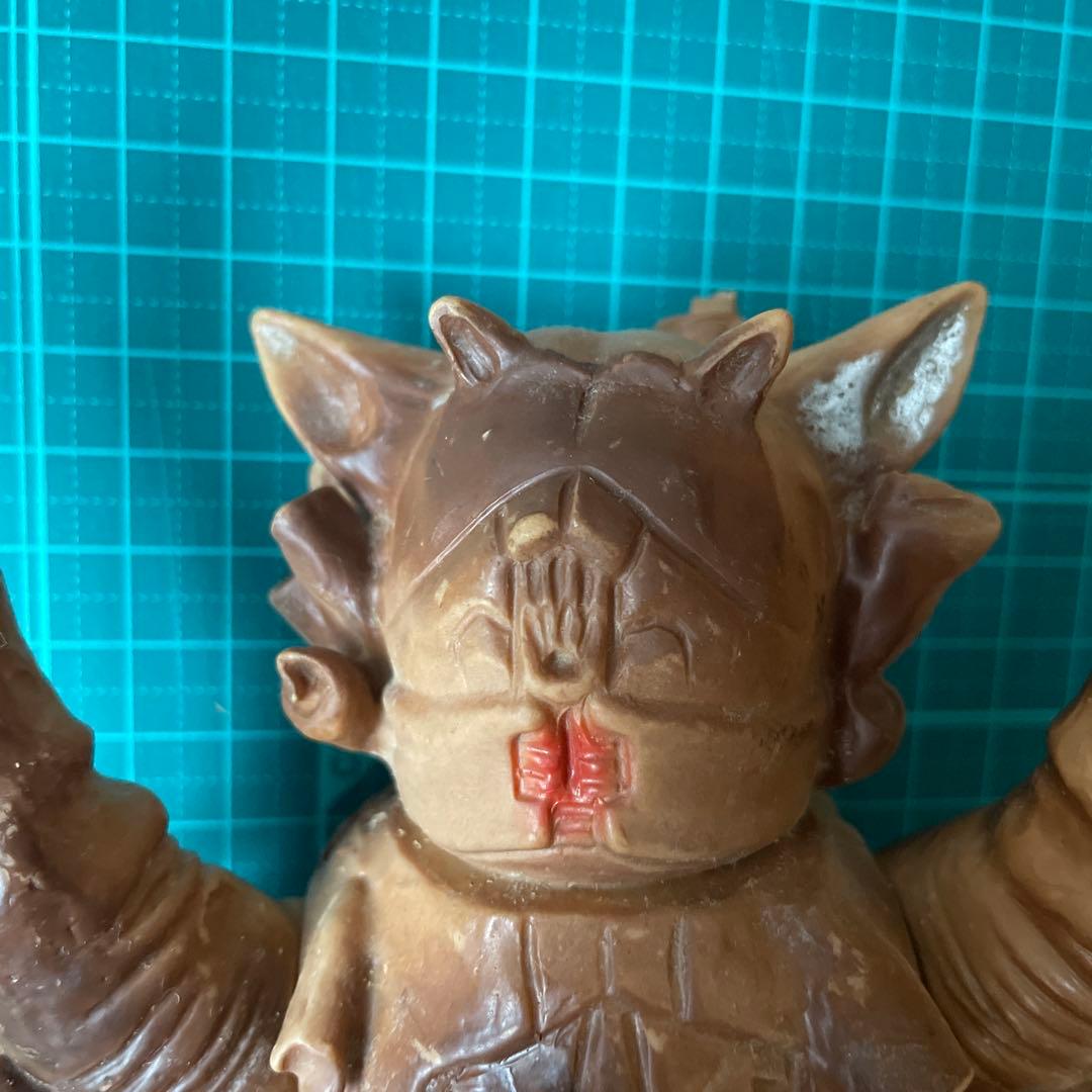 【当時物】プラチク星人 ブルマァク ソフビ スタンダードサイズ